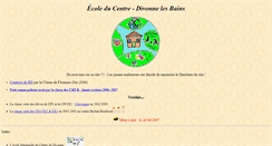 Desktop Screenshot of ecpdcent.ec.cc-pays-de-gex.fr