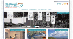 Desktop Screenshot of cc-pays-de-gex.fr